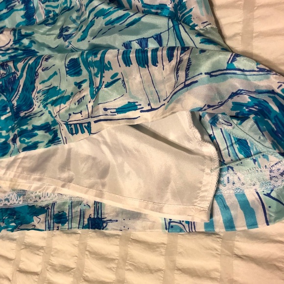 Lilly Pulitzer Silk Skirt - Picture 5 of 7